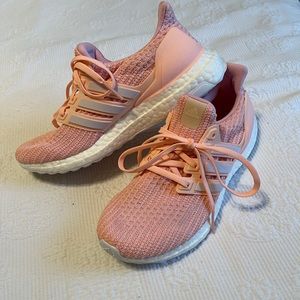Adidas Pink Boost Gym Shoes